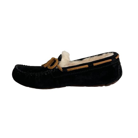 Ugg Women's Dakota Wool-Lined Suede Slipper Black, 5612, Size 5 NWOB - Picture 4 of 10